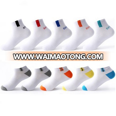 Fashion design summer cotton soccer football sport socks custom